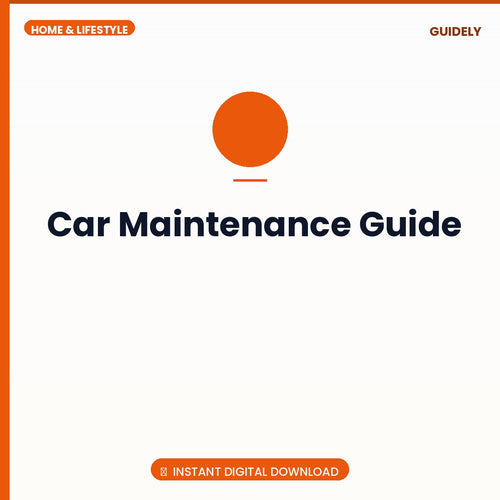 Car Maintenance Guide