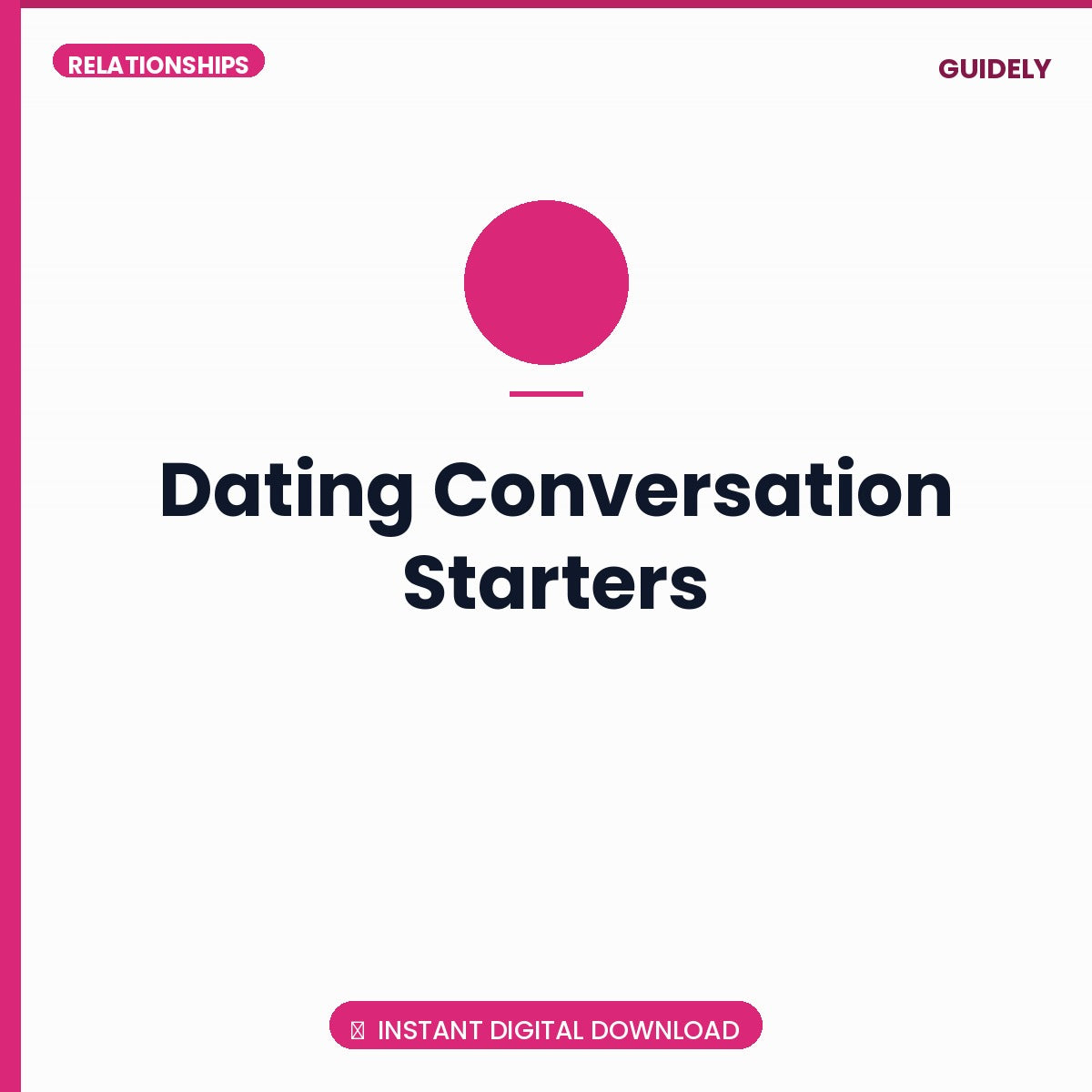 Dating Conversation Starters