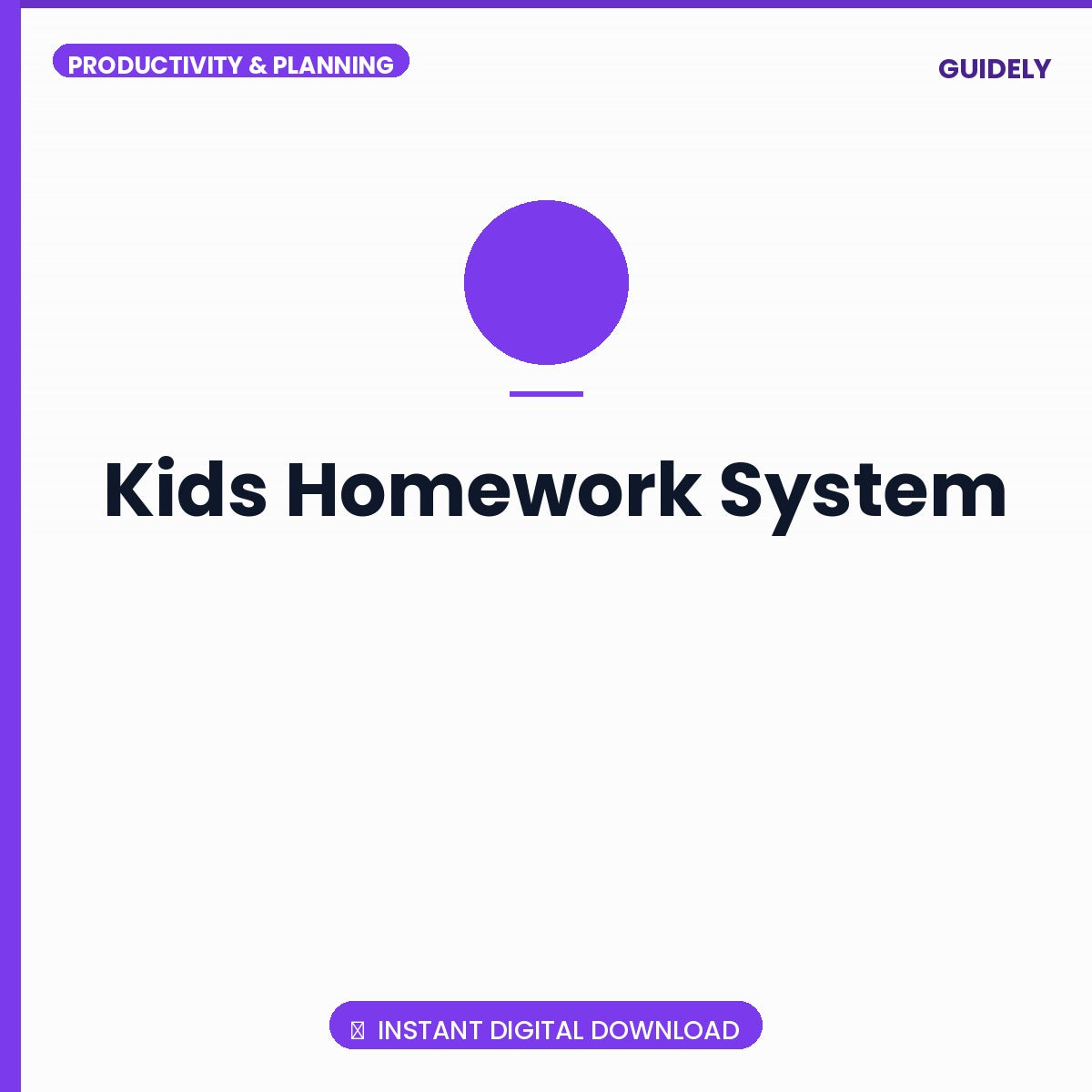 Kids Homework System