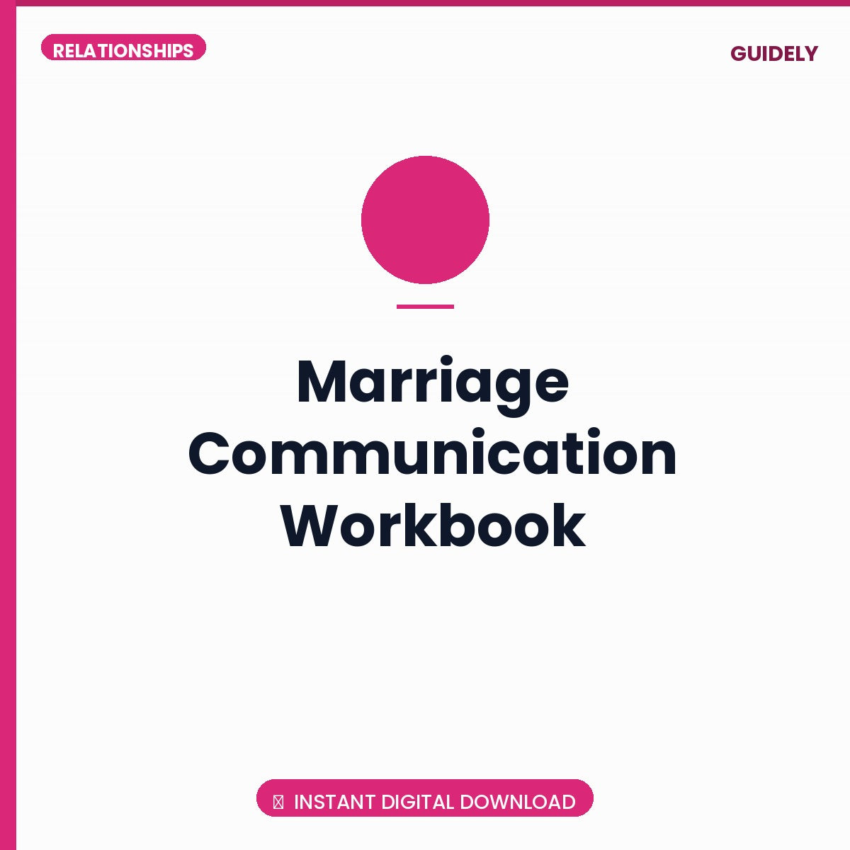 Marriage Communication Workbook