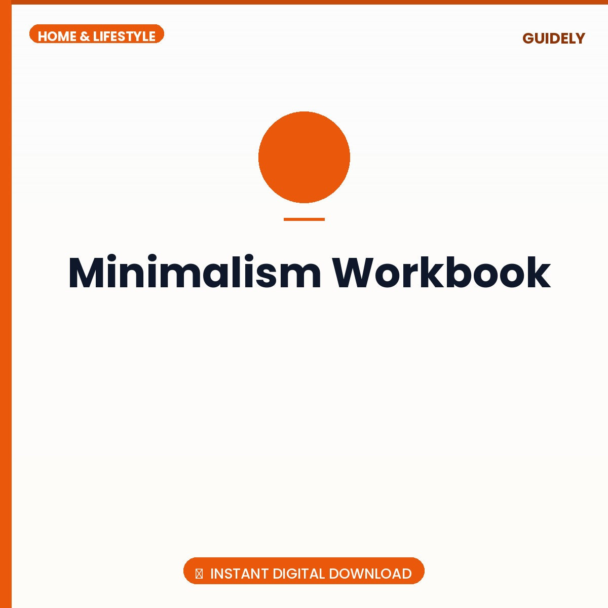 Minimalism Workbook