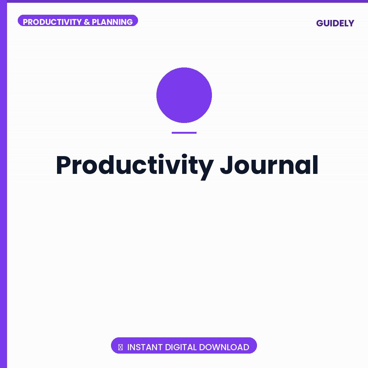 Productivity Journal