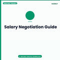 Salary Negotiation Guide