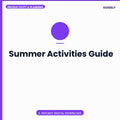 Summer Activities Guide