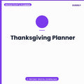 Thanksgiving Planner